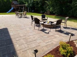 Backyard Patio Replacement and Enlargement | Extreme Green Lawn and Landscape