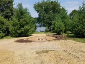 Neosho Lake Fire Pit Hardscape Project | Extreme Green Lawn & Landscape | Germantown, WI