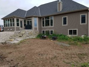 New Home Construction Complete Project | Extreme Green Lawn & Landscape | Sussex WI Project