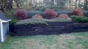 Replace Railroad Ties Retaining Wall | Extreme Green Lawn & Landscape | Germantown, WI