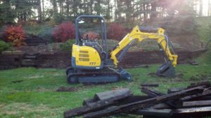 Replace Railroad Ties Retaining Wall | Extreme Green Lawn & Landscape | Germantown, WI